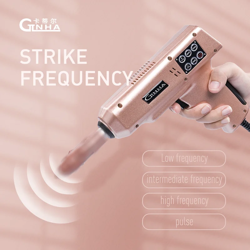 Original Factory GLNHA Portable Facial Physiotherapy Muscle Therapy Spinal  Machine Portable Massage  For Body Application