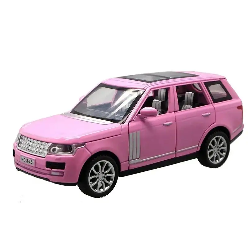 1:32 Land Range Rover Collection Simulation Diecast Metal Alloy Model Pull Gift High Back E19 car Light Sound Car Children