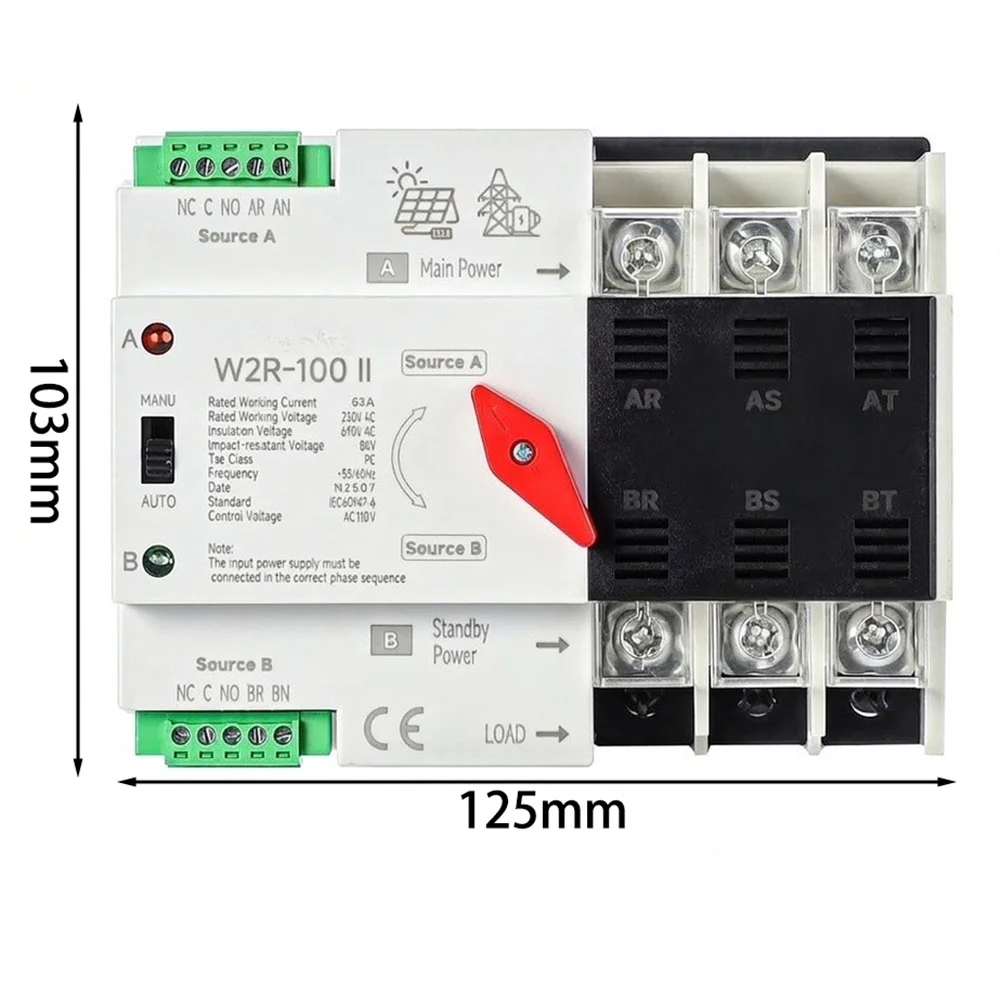 High Stakes Applications Relay Solar Power Switch As Show Dual Power Switch Undervoltage Protection Visual Status Indicators