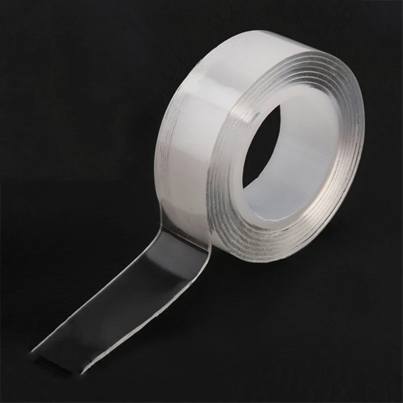 Waterproof Transparent Double Sided Nano Tape Reuse Home Tapes Adhesives Porcelain wood  metal plastic Super Glue