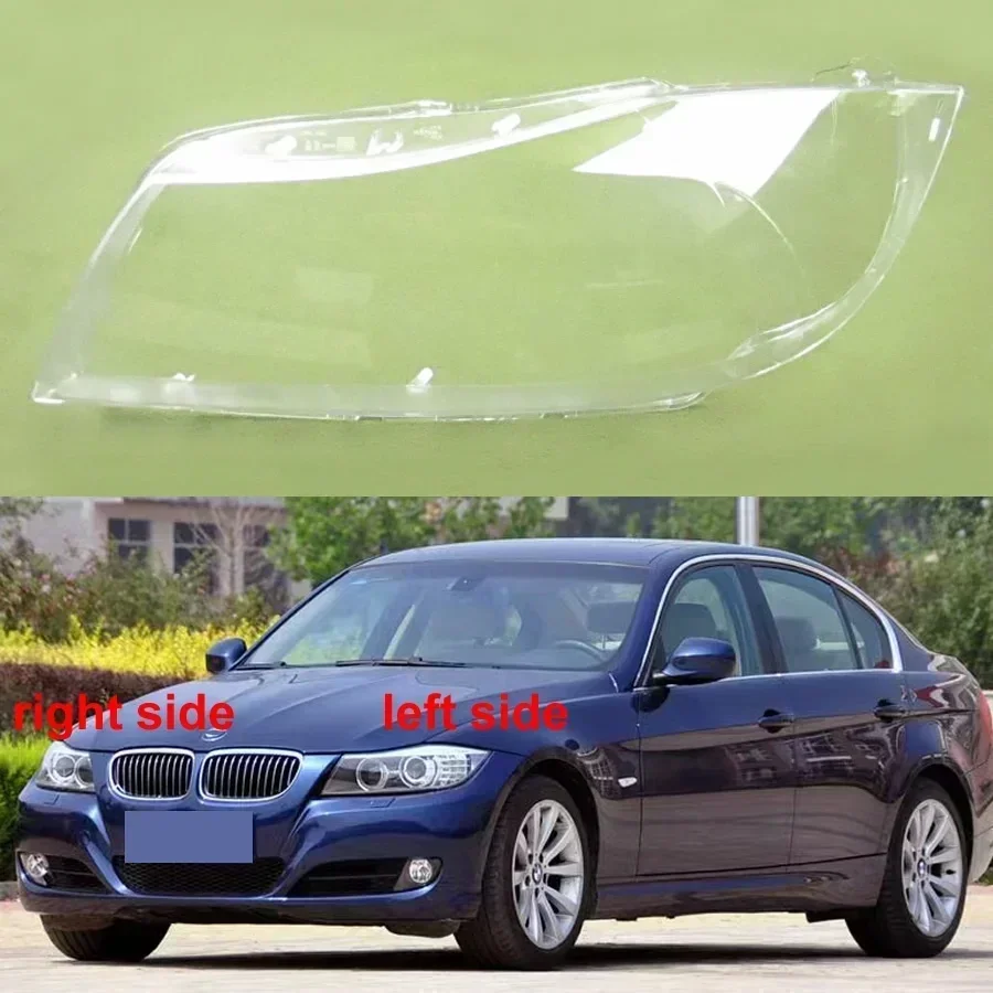 For 2004-2008 BMW 3 Series E90 E91 318 320i 325i 330i Xenon Headlamp Cover Transparent Mask Lens Headlight Shell Plexiglass