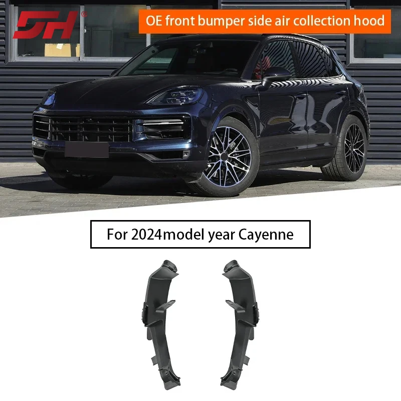 OE Front Bumper Side Air Collection Hood for Porsche Cayenne 9Y0.2 2024-UP 9Y0807957FOK1 9Y0807958FOK1