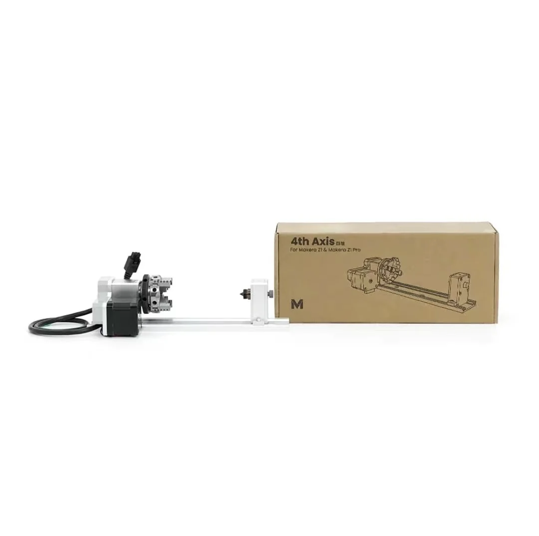 4th Axis Module for Makera Z1 CNC Rotary Axis Kit Engraving Lathe Add-on Upgrade - 3D Printer Accessories