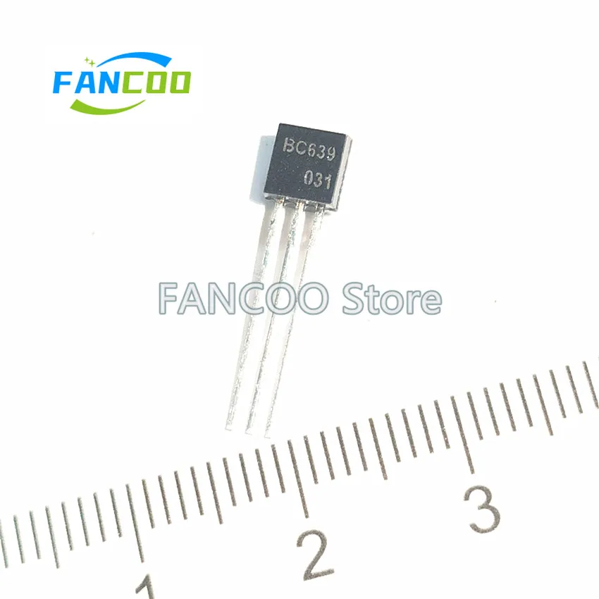 50PCS BC639 BC640 TO-92 80V 1A NPN PNP Medium Power Transistors HFE100-250  BC639-16 BC640-16