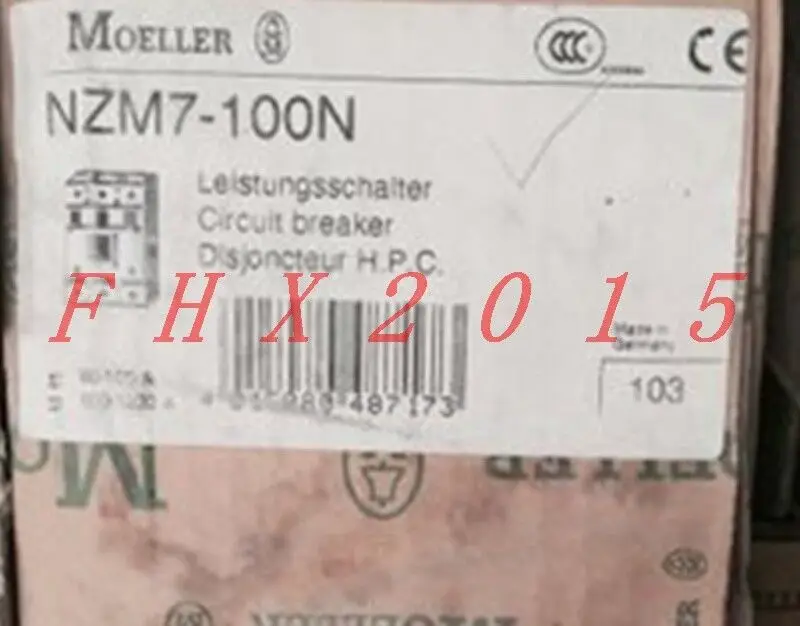 ONE NEW MOELLER Circuit Breaker NZM7-100N