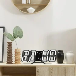 Decorazione digitale per orologi da scrivania per camera da letto orologio da parete a Led allarme soggiorno casa moderna e decorazione decorazione elettronica da tavola
