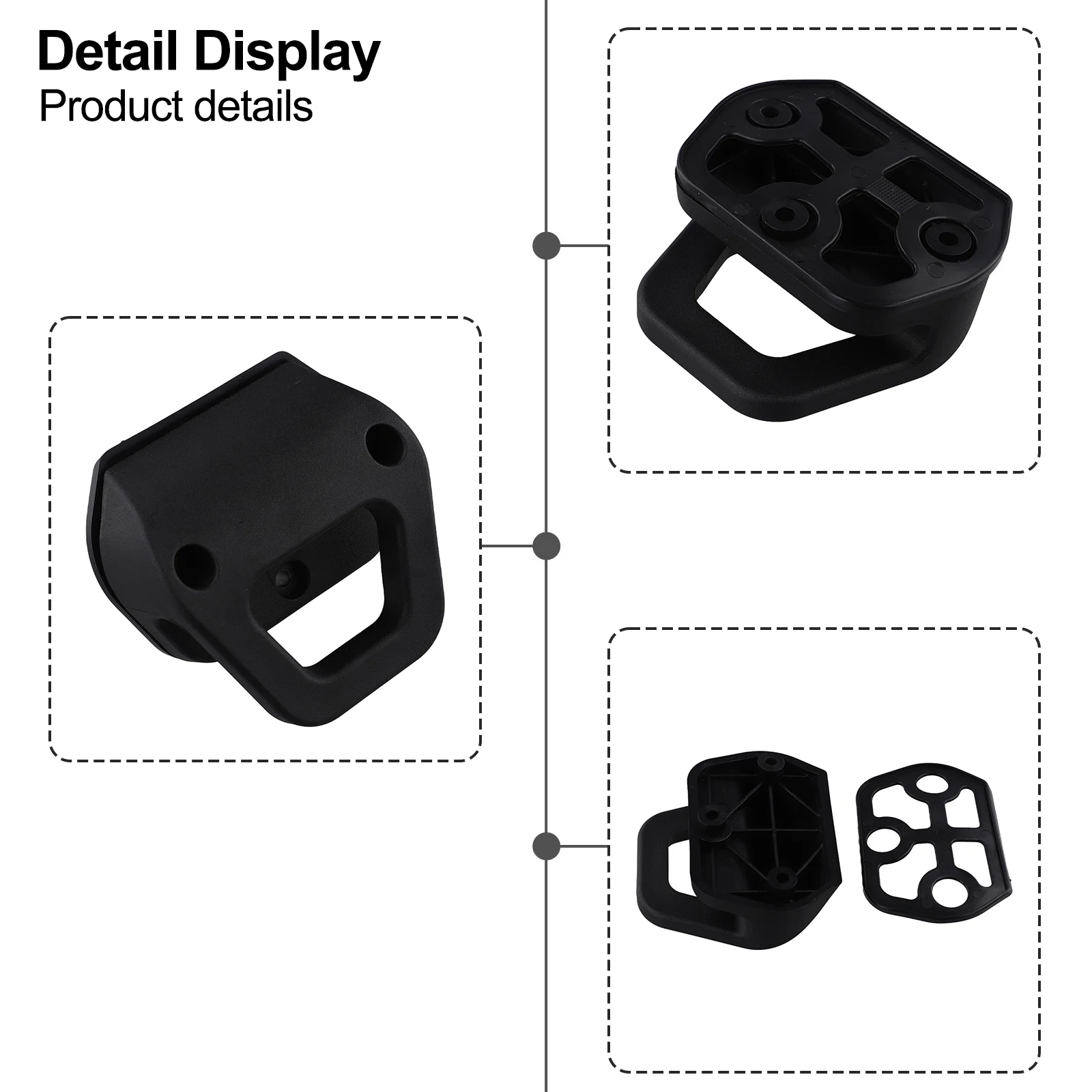 

Brand New Fixing Clip Outer Rope Hook Anchors Spare Study Truck Bed Compact Easy Installation Exquisite Lightweight