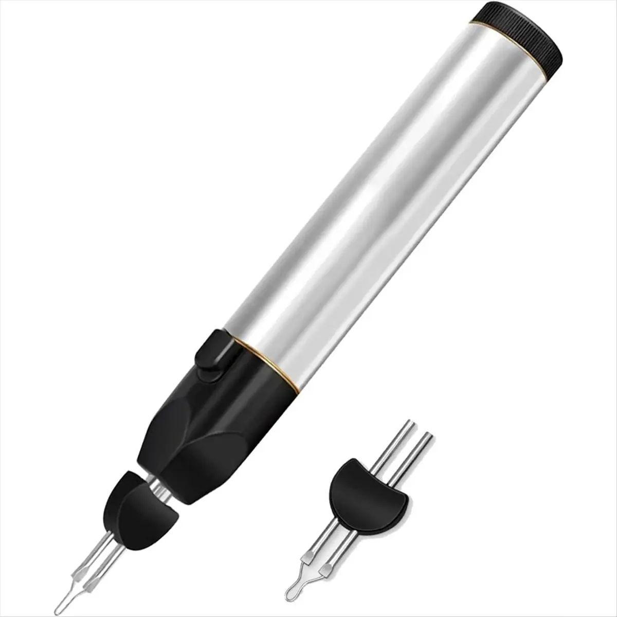 Thread Burner Kit with 1 Tip One-Touch Thread Zapper Tool for Finishing Bead Weaving, Sewing, Leather Work