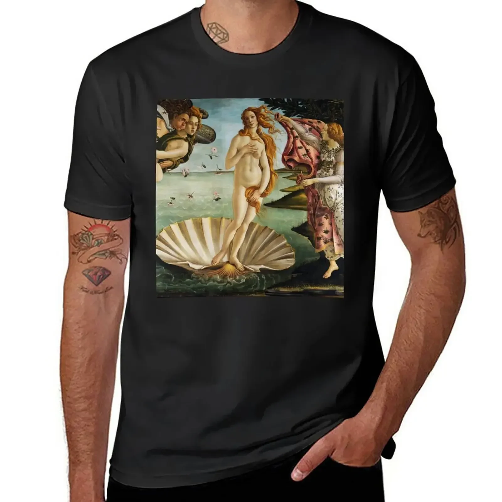 

Birth of Venus - Botticelli T-Shirt blanks plus size tops boys animal print animal prinfor boys t shirts for men pack