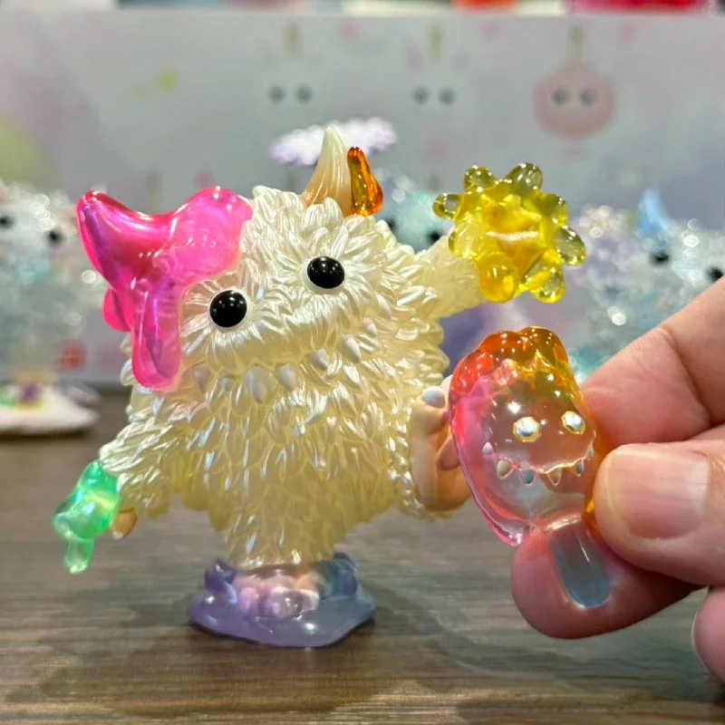 

New Instinctoy Monster Fluffy Figure Ice Erosion Happy Doll Designer Toy Creative Decoration