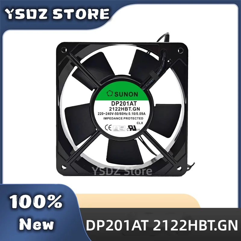 DP201AT 2122HBT.GN 220~240V 50/60Hz 0.10/0.09A 120*120*25MM For SUNON New Original Cooling fan Fast Shipping