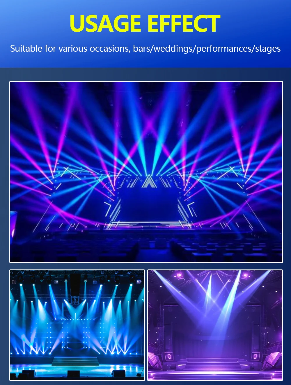 1/2/4/6 200W LED Beam Moving Head Light, 18 Prismen, 46000 LUX, DMX512, Tonaktiviert, Auto-Run, Master-Slave, Bühnenbeleuchtung, Disco, DJ – Detail 7