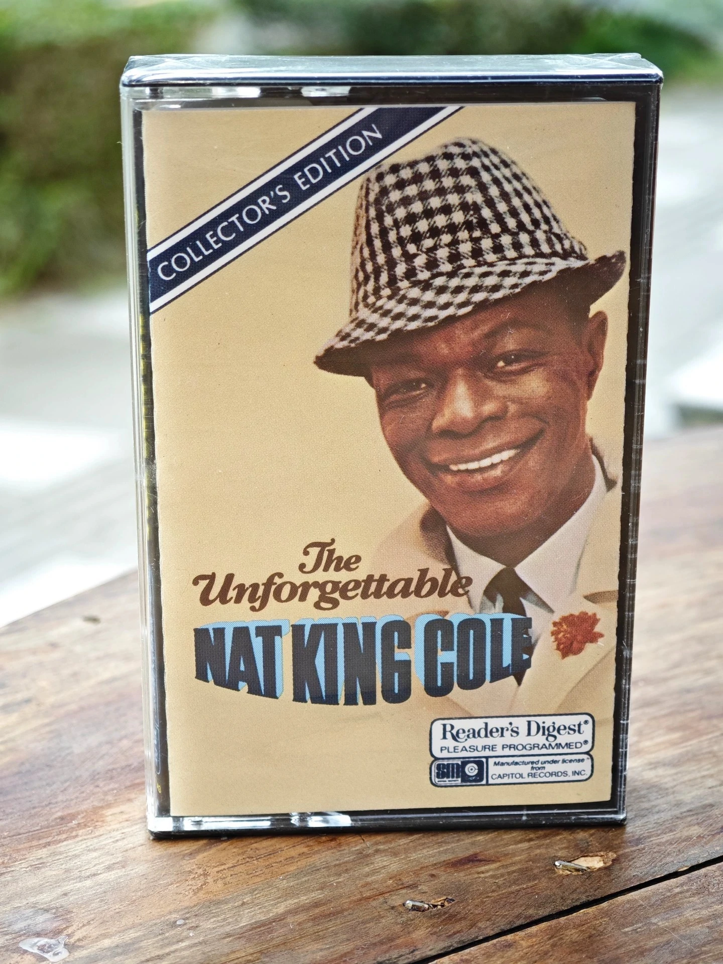 Jazz Nat King Cole cinta musical el inolvidable Nat King Cole edición de coleccionista álbum casetes Cosplay Walkman caja de banda sonora