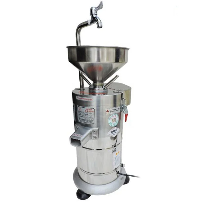 Electric Soybean Milk Machine Portable Blender 1100W Semi-automatic Juicer Commercial SoyMilk Filter-free Refiner