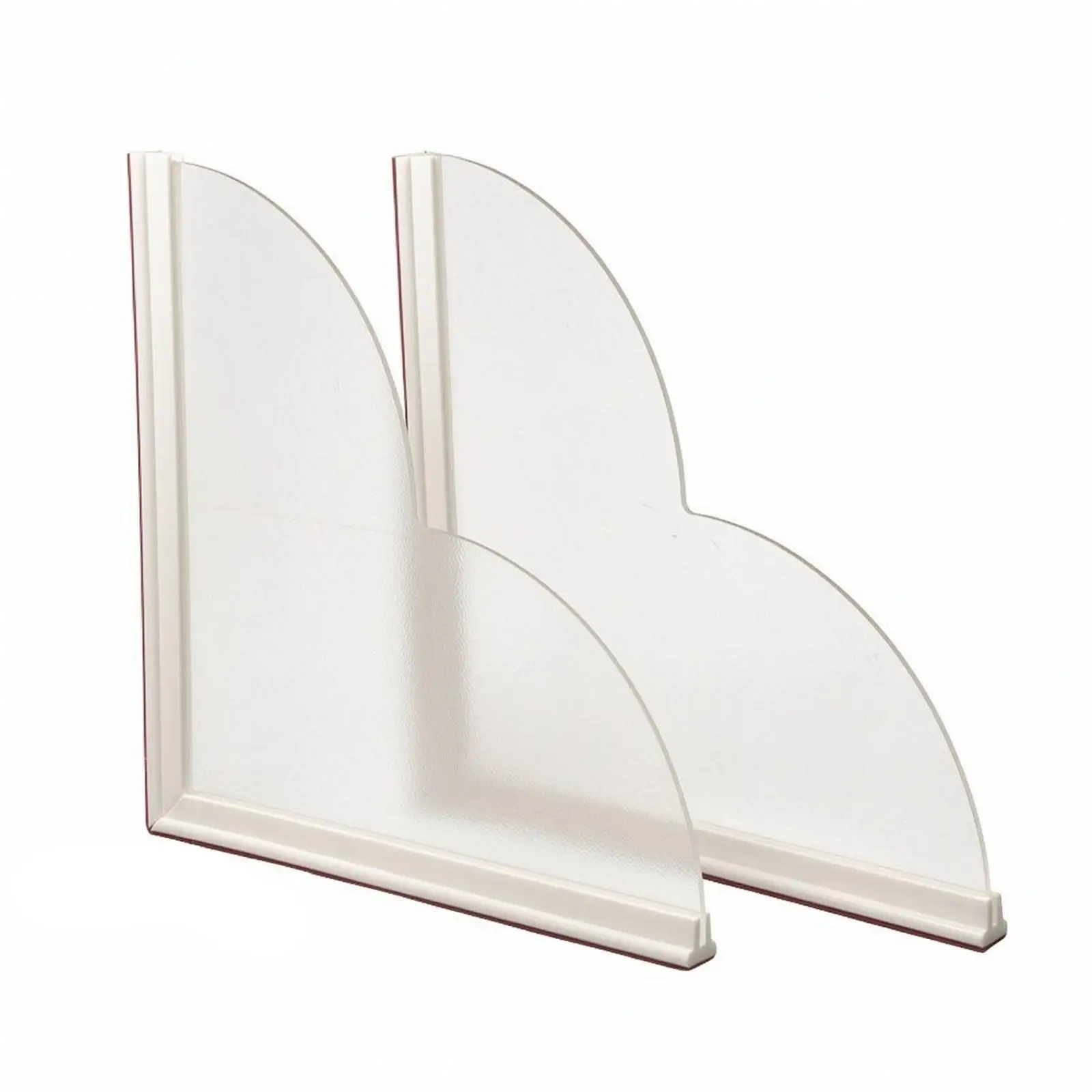 Silicone Edge Splash Guard Acrylic Water Deflector for Sink Bathtub Countertop Protector Washroom Spray Screen