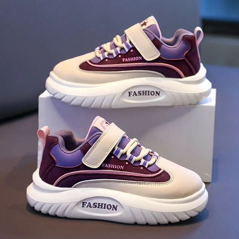 

Girls Spring Autumn 2026 Soft Sole Casual Sports Shoes Versatile Trendy Kids Anti Slip Lightweight Sneakers​