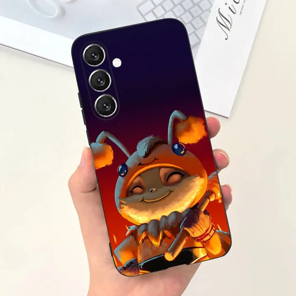 Teemo LOL Phone Case For Samsung S21,S22 Ultra,S20,S30 plus,S22 plus,S23,S30 ultra 5G Silicone Cover