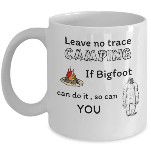 

Leave no trace camping Funny campers RV lifestyle outdoor wife husband camp gift