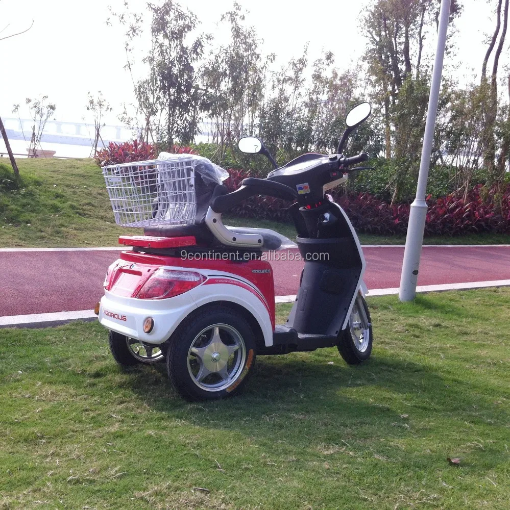 Top Quality 3 Wheels Electric Mobility Scooter With Basket