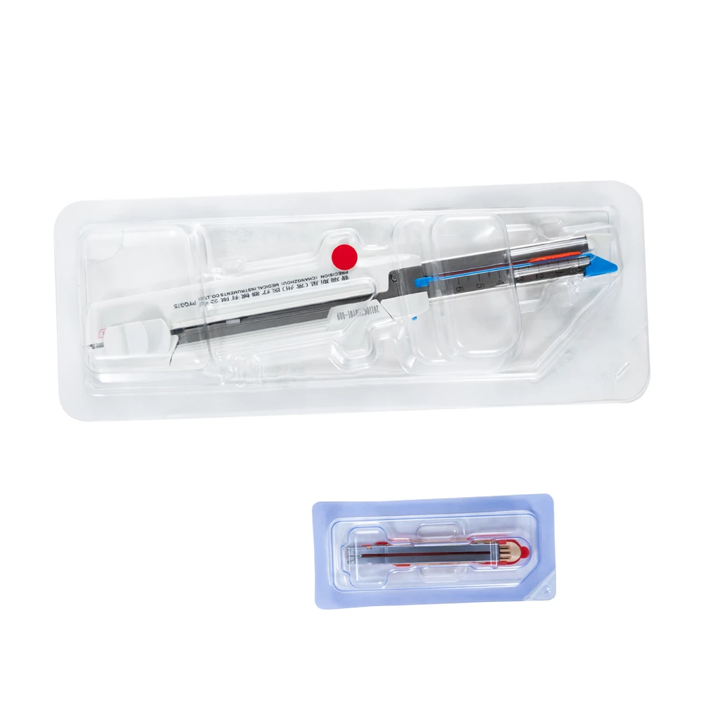 Medical Surgical Instruments Blue Green Linear Cutter Stapler Manual Reloads