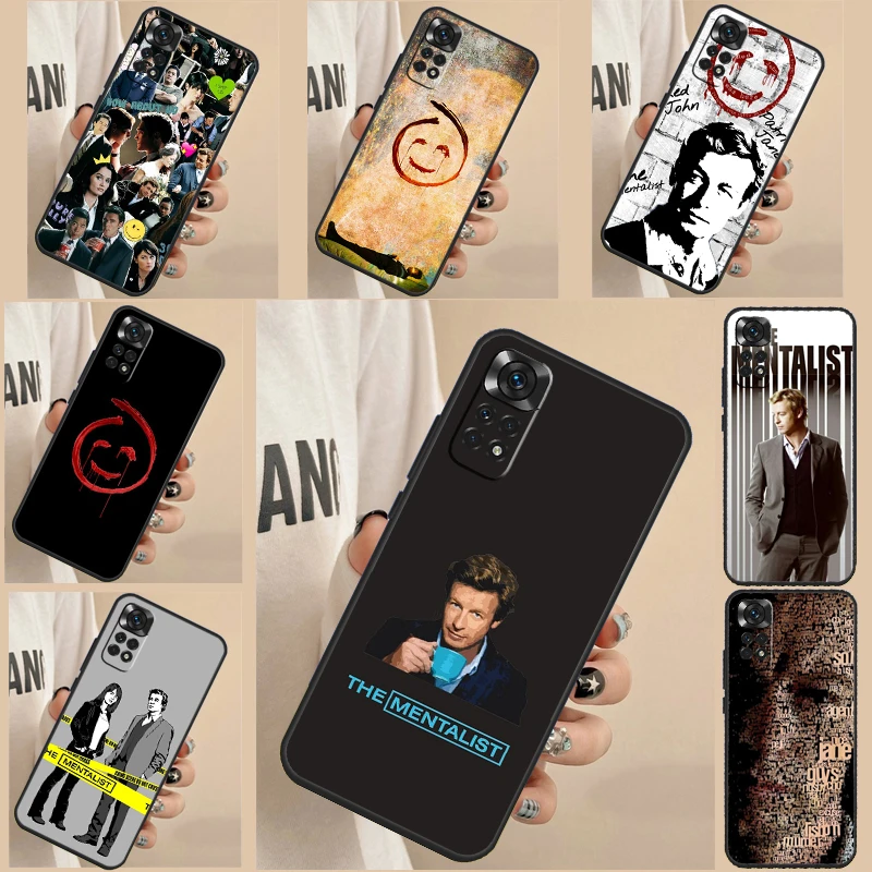 The Mentalist Red John Simon Baker Case For Xiaomi Redmi Note 11 Pro Note 12 8 9 10 Pro 9S 10S 11S 12S 9C 10A 10C 12C Cover