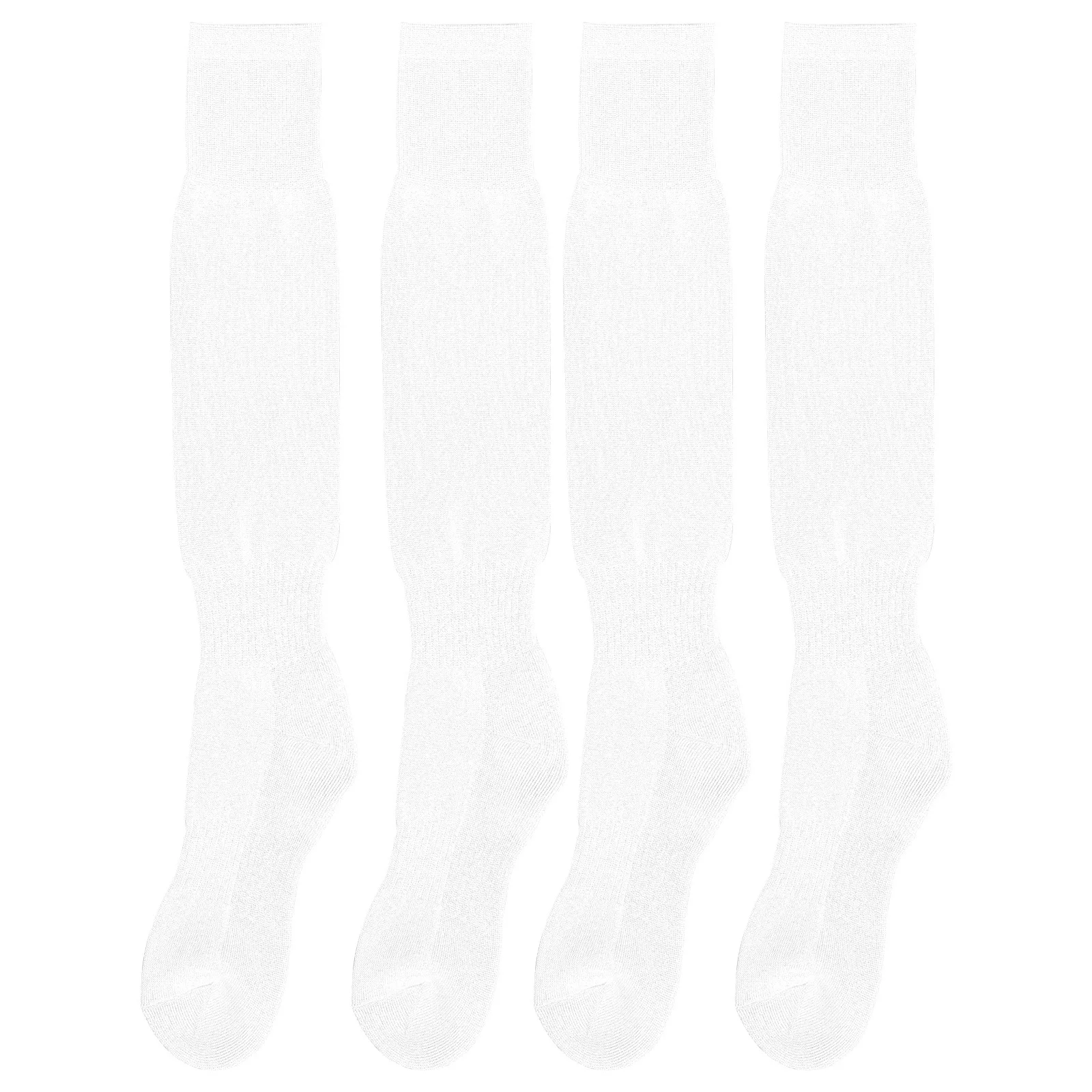 

2Pairs Sports Socks Soccer Stocking Knee High Elastic Comfortable Breathable Polyester for Football Baseball Running Outdoor
