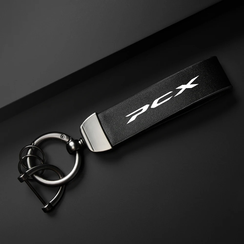 

Высококачественный кожаный брелок для ключей для мотоцикла HONDA PCX 125 PCX125 PCX 150 PCX150 2010-2020 2019 2018 2017