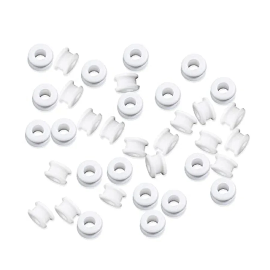 

PCS New Rubber Grommets In White Compatible With Hunter Vintage Discontinued Ceiling fans/Ceiling Fan Replacement Parts