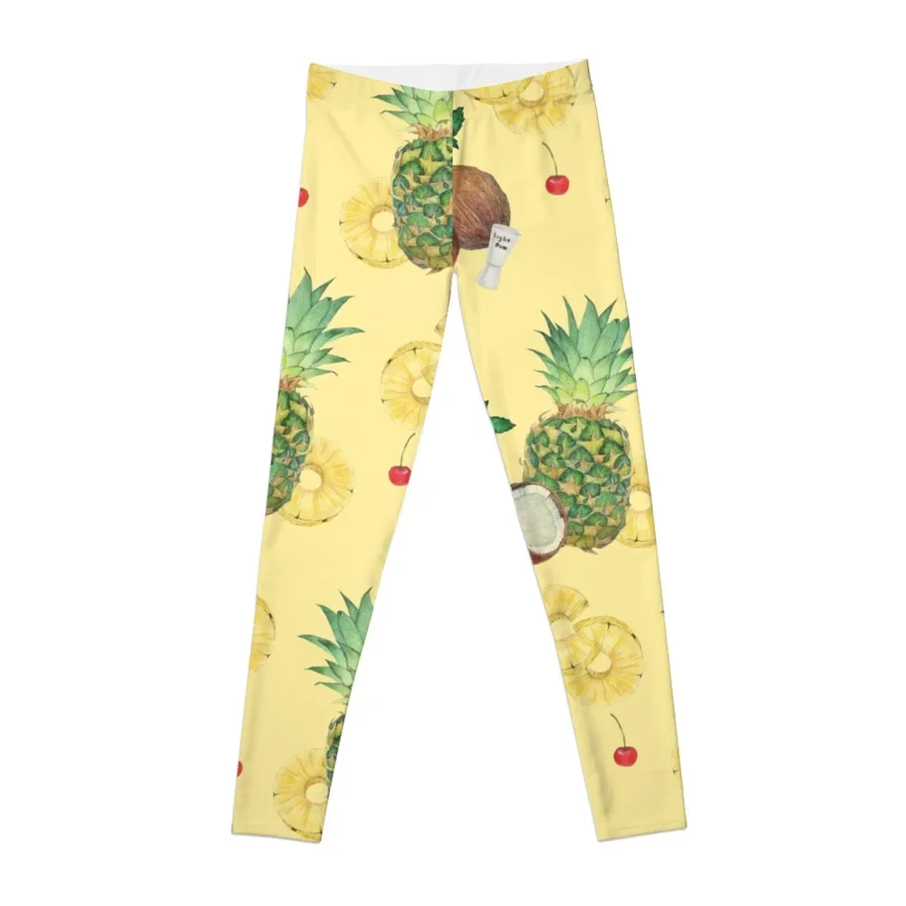 

pina colada Leggings sports for Women's fitness sport legging Womens Leggings