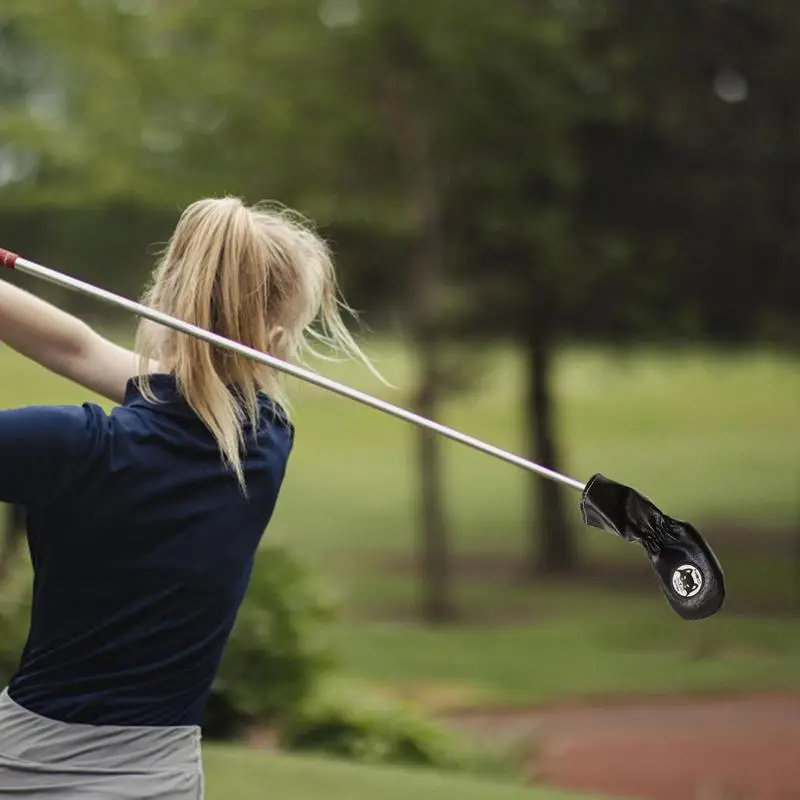 Manicotti per la testa della mazza da golf 9X Copri testa per driver con stampa di lettere Numero Alfabeto Design Attrezzatura da golf Mazza per tifosi sportivi in tutte le stagioni