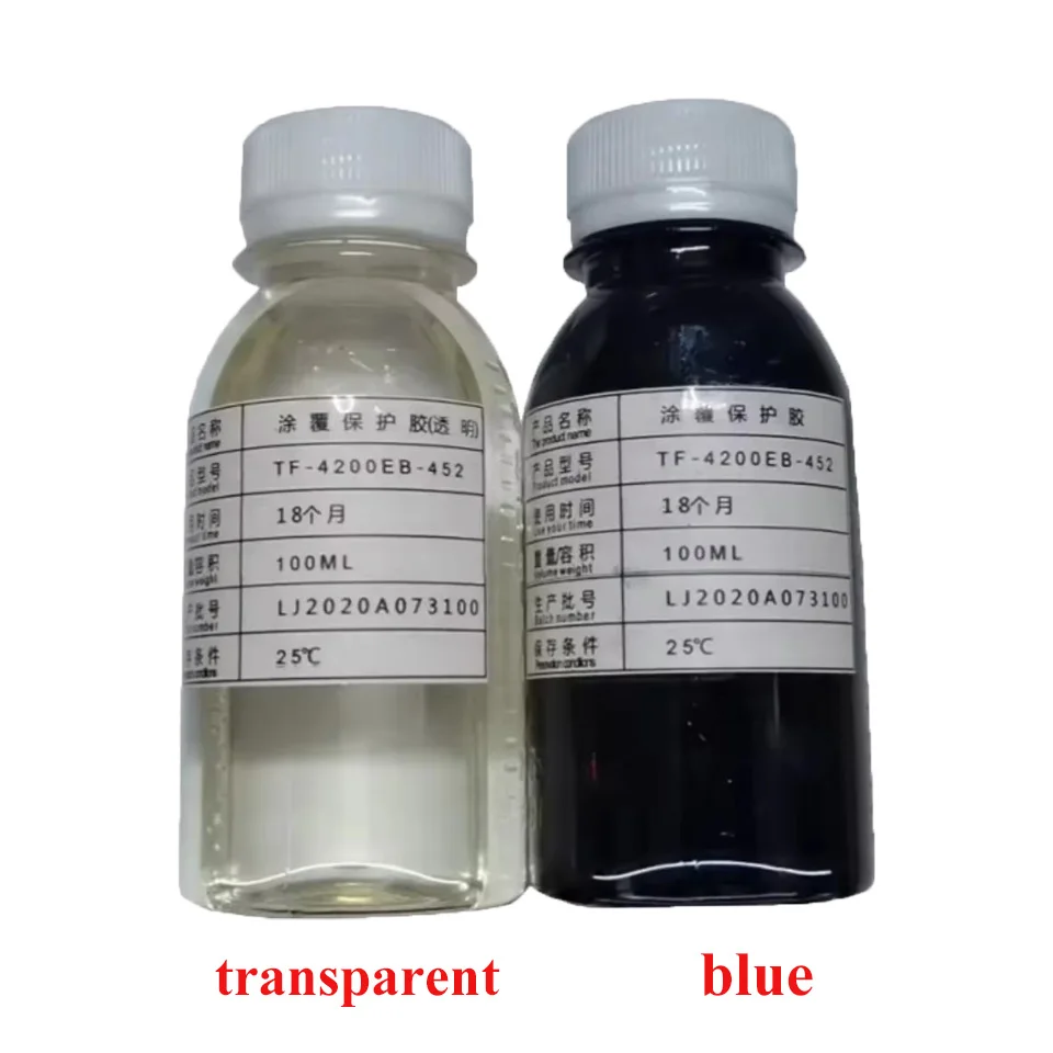 Original acf blue glue peelable blue glue Tuffy glue TF-4200EB series LCD screen special sealant acf transparent glue