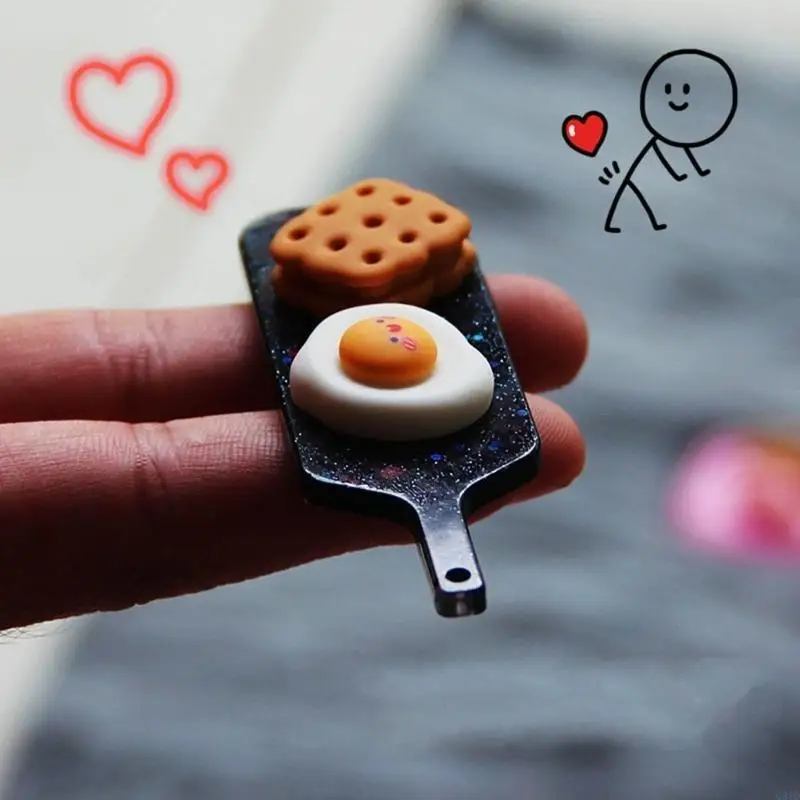 Round Keychain Silicone Mold Play Tray Epoxy Resin Molds Mini Plate Earring Pendant Molds with Hole for DIY Craft