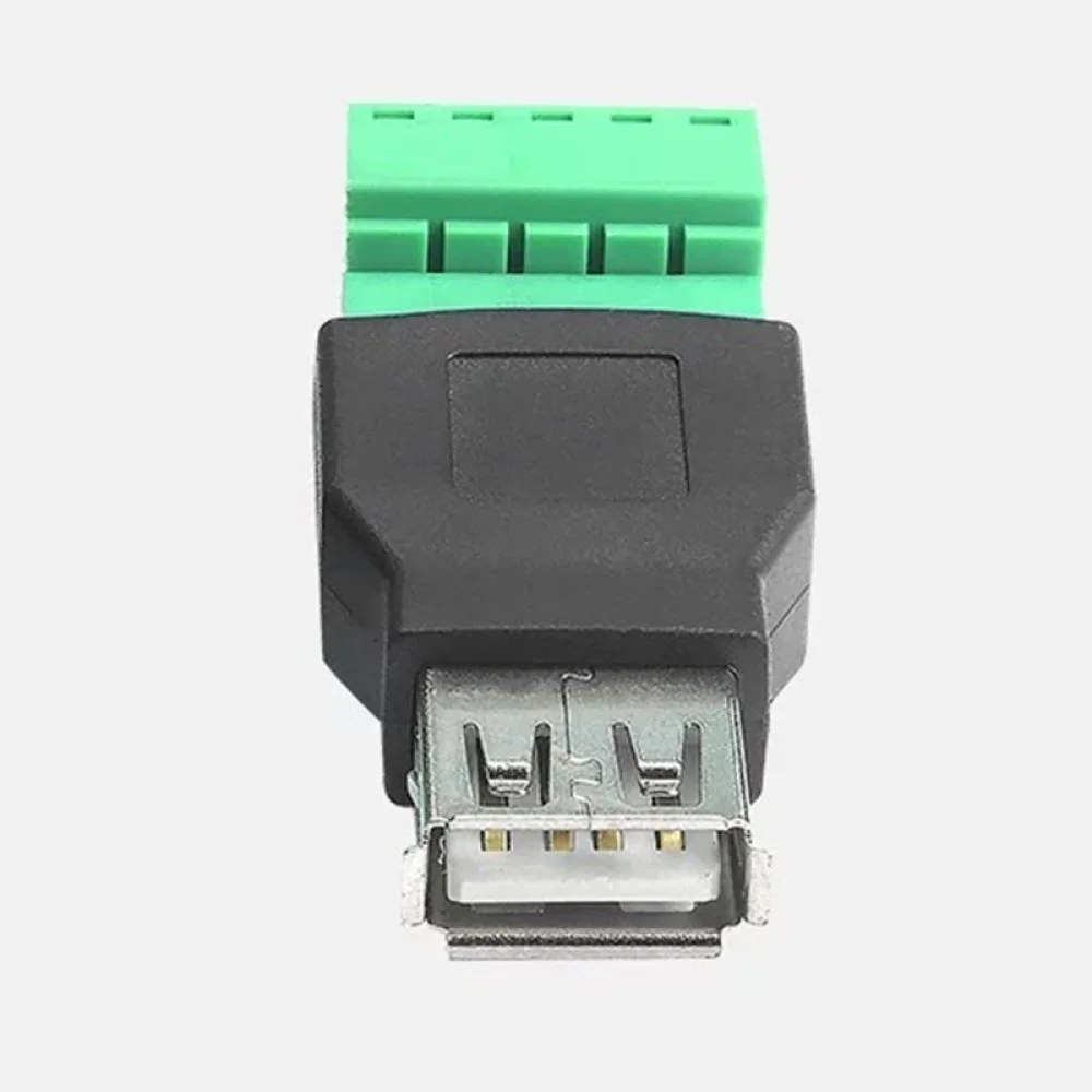 Solderless USB To 5 Pin Screw Terminal Adapter For For Rougang Keyboard Mouse PC Maintenance Electronic DIY Tool Kit
