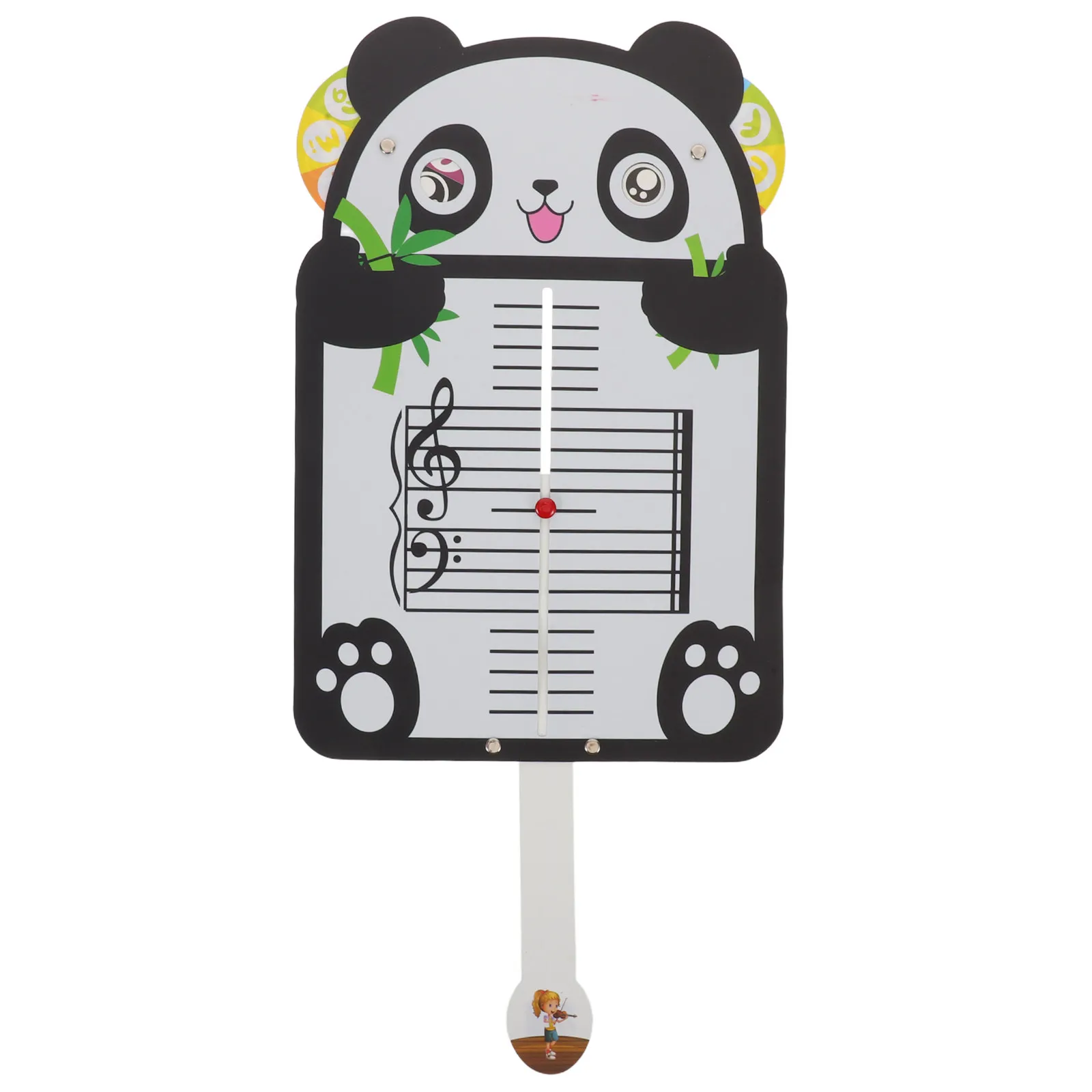 

Музыкальная доска с нотами Panda для начинающих: портативный инструмент для изучения теории музыки и развития навыков чтения нот на фортепиано, с мультяшным дизайном