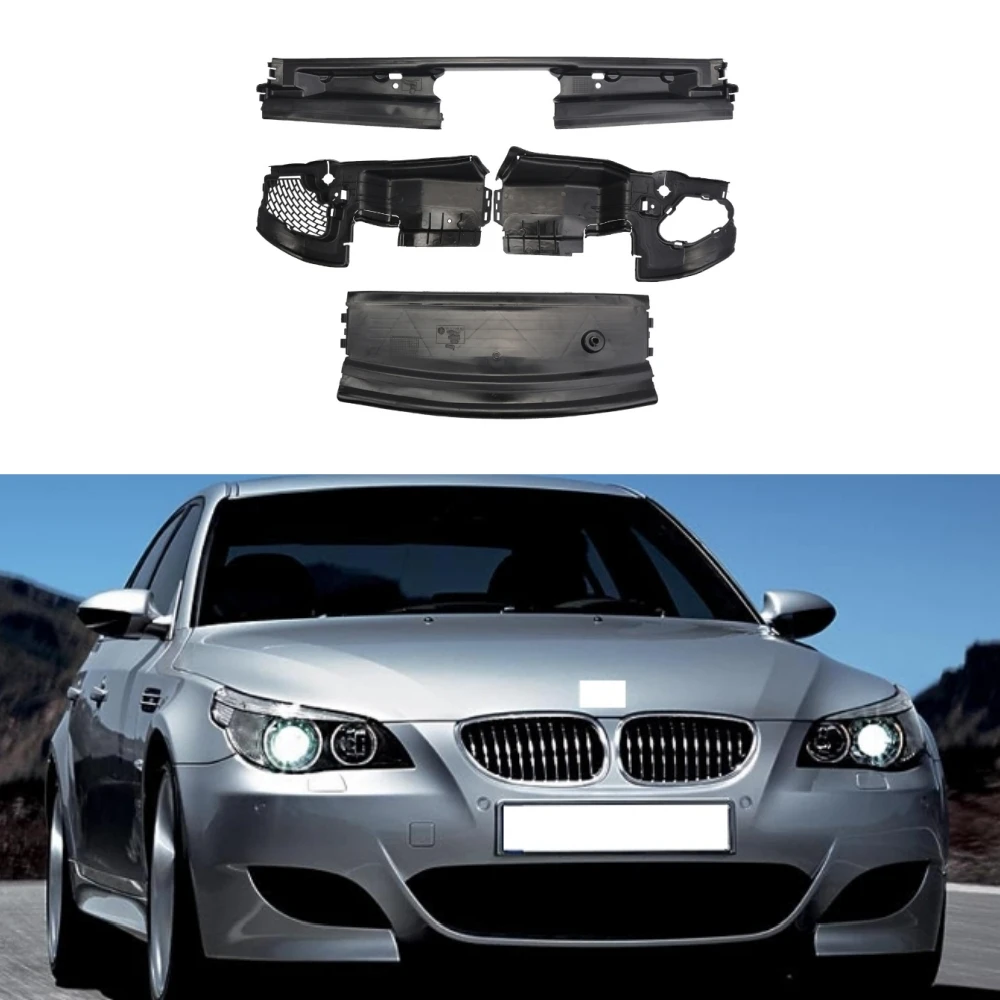 

Front bumper water tank guard kit 51717050651 51717050650 51717050649 51717050604 For BMW E60 E61 2004-2007