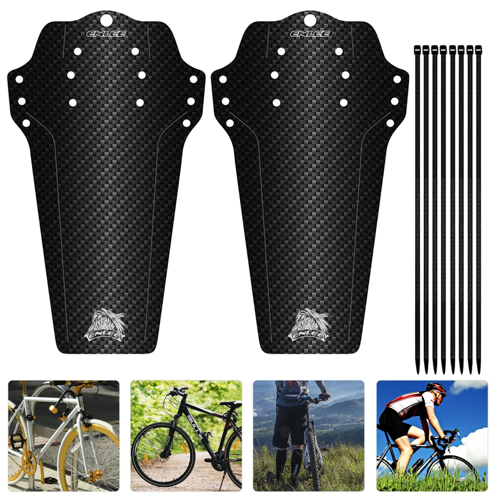 

2 Pcs Bicycle Mud Guard for Bicycles Mountain Bike Guards Rear Dirt Front Mudguard Mudguards