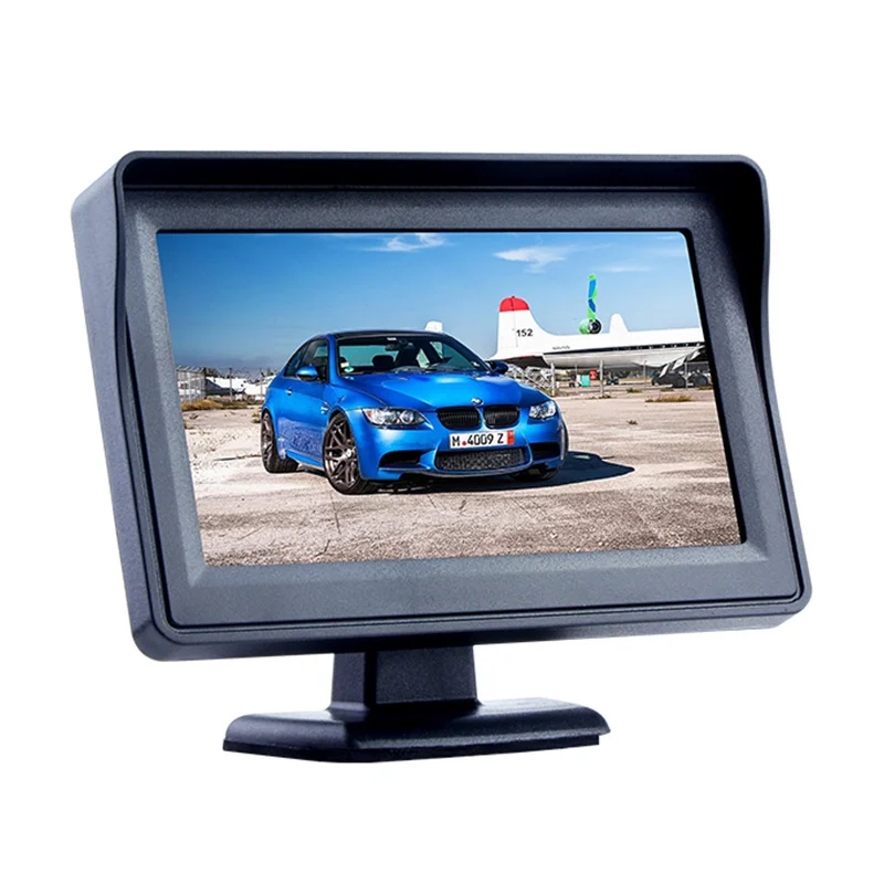 

Hd 4.3 "car Display Desktop Display Two-way AV Input Reversing Image Priority Display