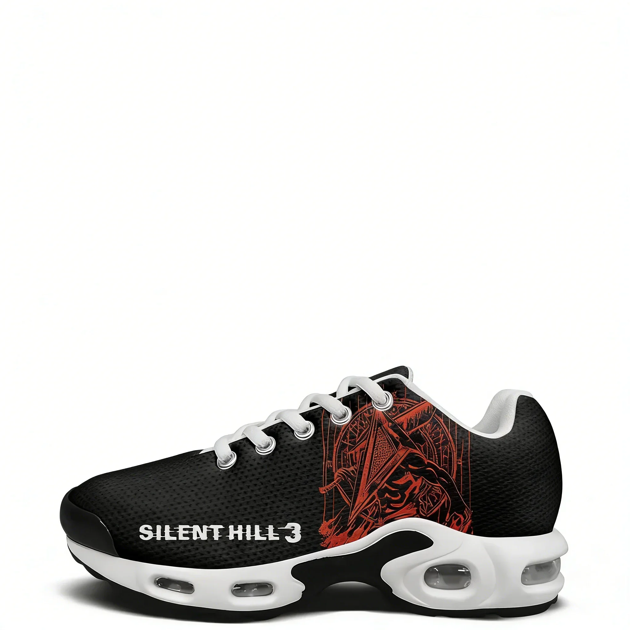 

Silent Hill 3 Lightweight Sport Shoe Air Cushion Sneakers Mens Womens Teenagers High Quality Custom Made Leisure Mesh Sneakers