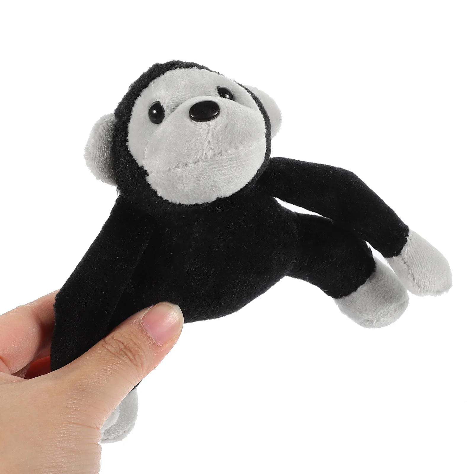 

Adorable Gorilla Keychain Soft Touch Stuffed Animal Key Ring for Backpack Purse Car Keys Door Decor Gift for Her Sister Daughter