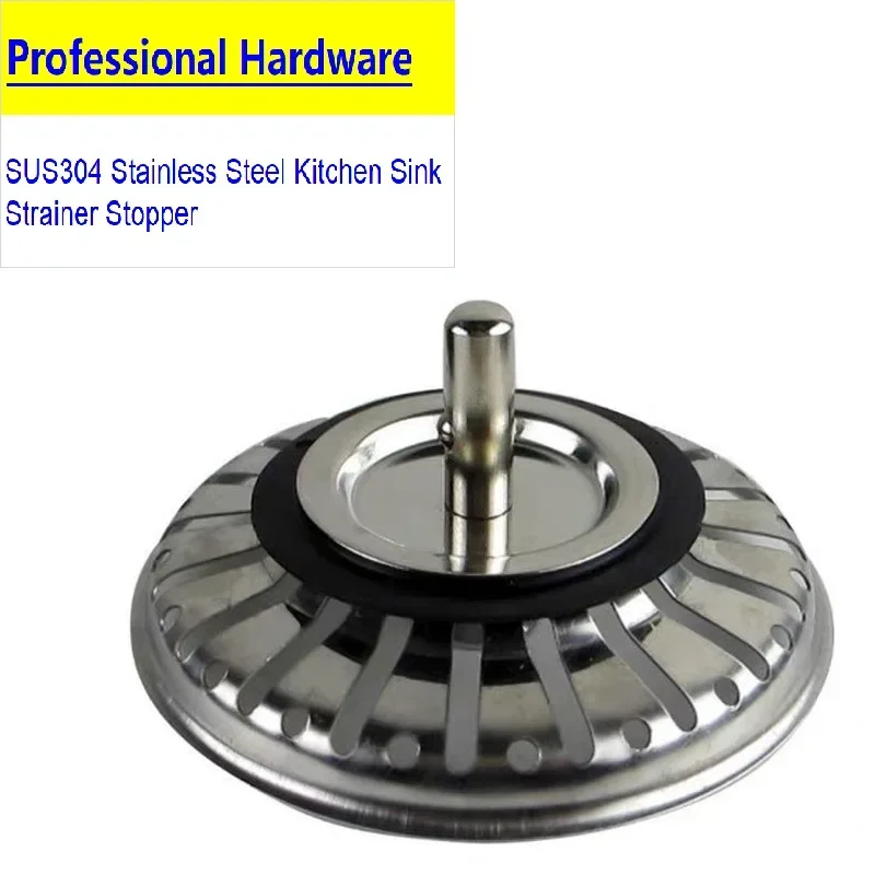 1pc 304 Stainless Steel Sink Strainer For Kitchen Bathroom Drain Filter Kitchen Sink Strainer Kitchen Bathroom Accessories