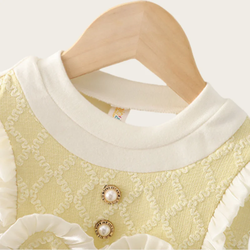 Children\'s Clothing Girls\' Dress Spring And Autumn New Style, Stylish Baby Girl Autumn Dress Children\'s Princess Dress