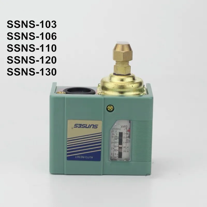 SSNS-103/106/110/120/130 Auto Reset pneumatic Switch 10-40PSI 1-Port Air Water Compressor Pump Pressure Switch Control Valve