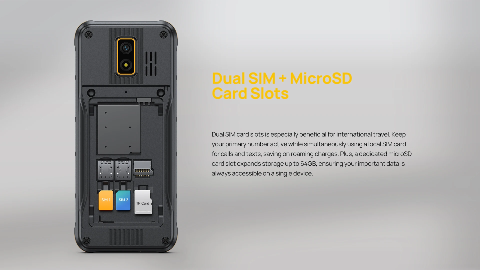 Ulefone Armor Mini 4 Rugged 2.8 inch Unisoc T117 64MB RAM 128MB ROM 2MP Rear Camera 2100mAh Battery 4G Global Version