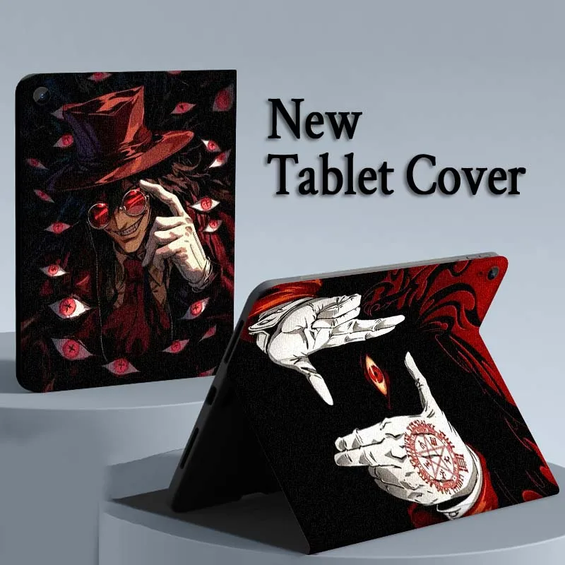 

Dark Anime Hellsing Cool Tablet Case For Samsung Galaxy Tab A A7 A8 A9 A11 S6 S11 Lite Plus 10.1 10.4 10.5 Inch
