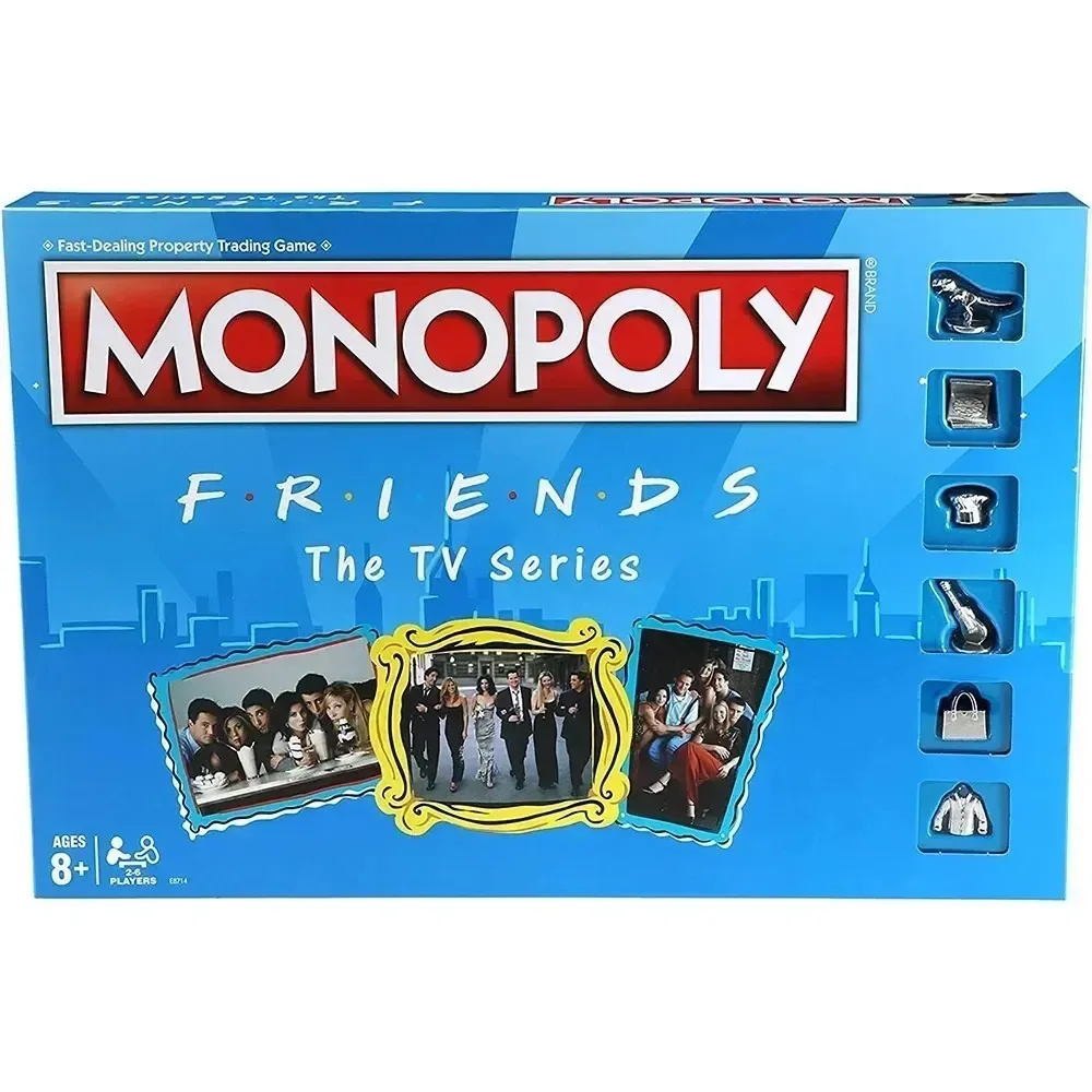 Card Game Monopoly Edition Board Games Card Game Friends The TV Series Edition