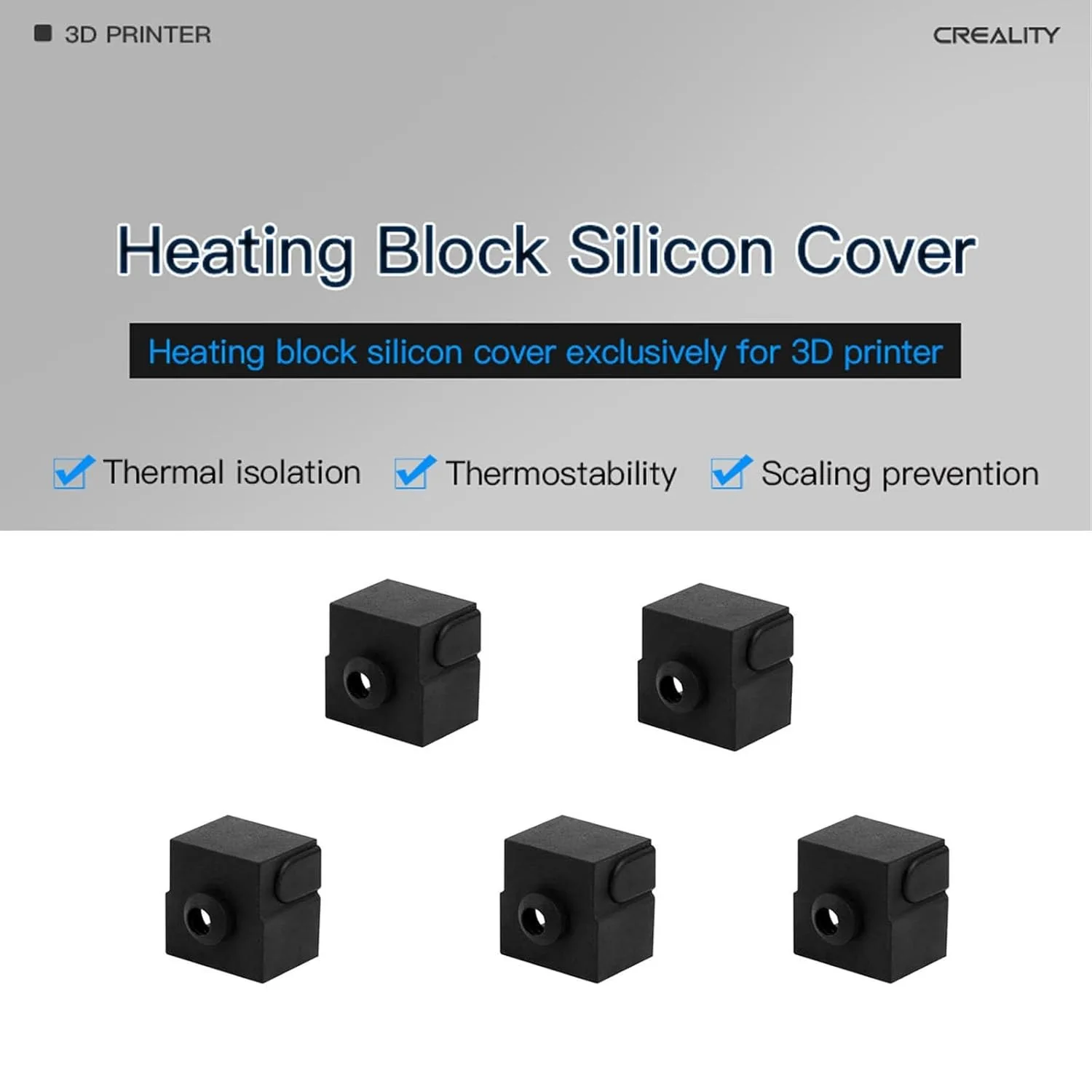 Creality Offizielle Ender 3 V3 SE Düsen 0,4 mm 5 Stück Hochgeschwindigkeits-Messingdüsen M6 Hotend-Extruderdüse für Ender 5 S1/Ender 7 – Detail 6