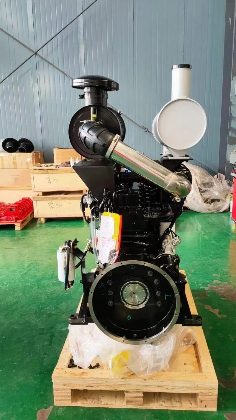 6CTA8.3-C260 Engine Assembly Electric Start Water Cooled 6 Cylinders 4 Stroke with Fuel Pump