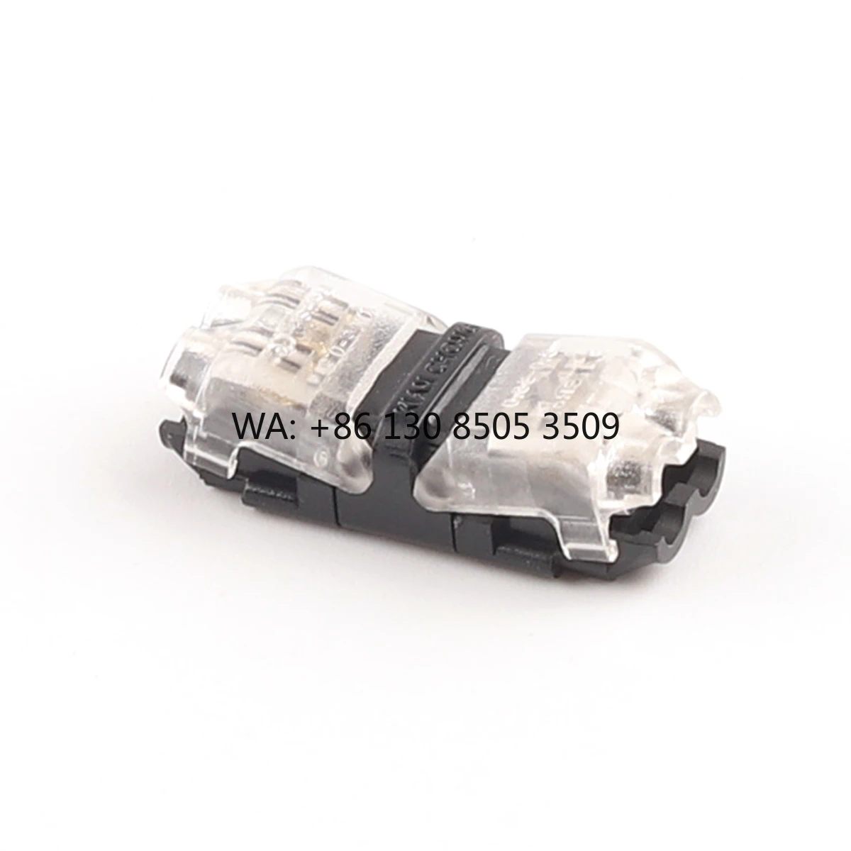 

2-контактный 2-позиционный Т-образный универсальный компактный соединитель для проводов без зачистки, клеммный блок, быстрозажимной соединитель для проводников