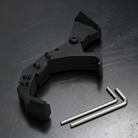 1PCS FPV Tactical Helmet Digital Glasses Flip Mount Dump Truck Adapter with Angle Adjustment for DJI Goggles 2 Drone Accessories