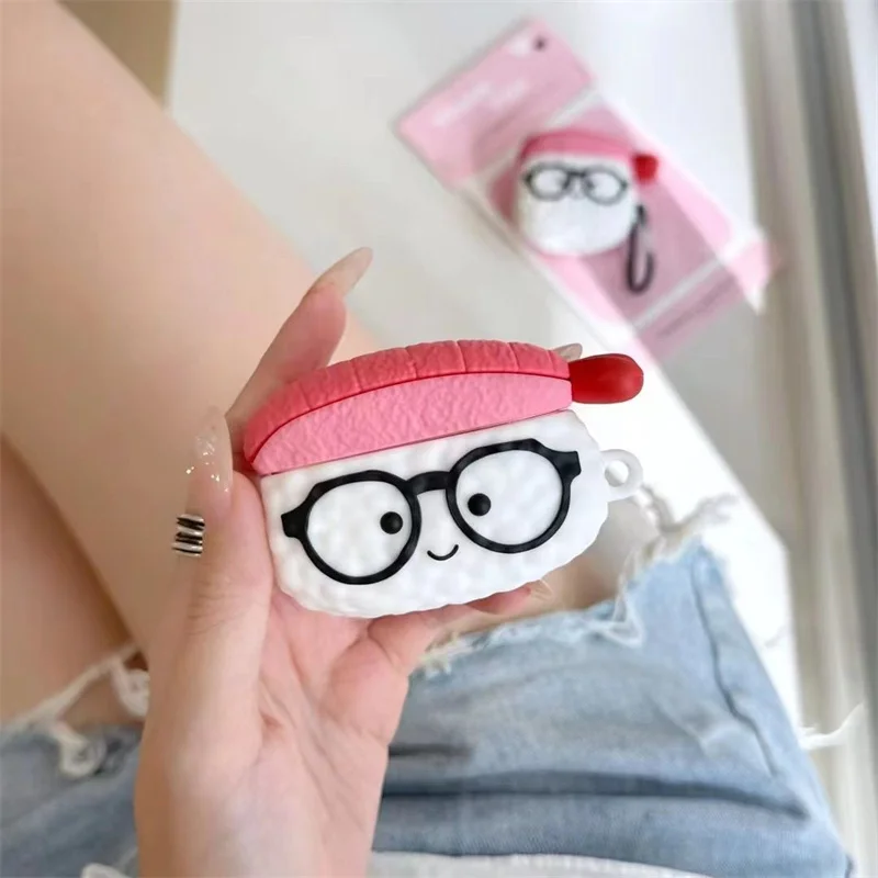 ل أبل AirPods 1 2 3 برو 2 حافظة ثلاثية الأبعاد الكرتون سماعة أذن من السيليكون حافظة واقية 2024 لينة سيليكون حقيبة سماعة الاذن ل Airpods 4